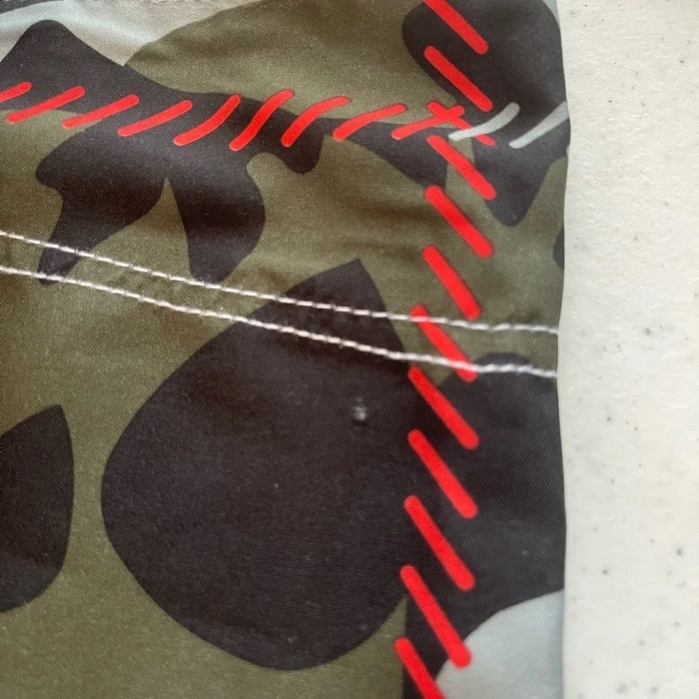 Non Stop Sofich men Camo drawstring size 38 swim shorts